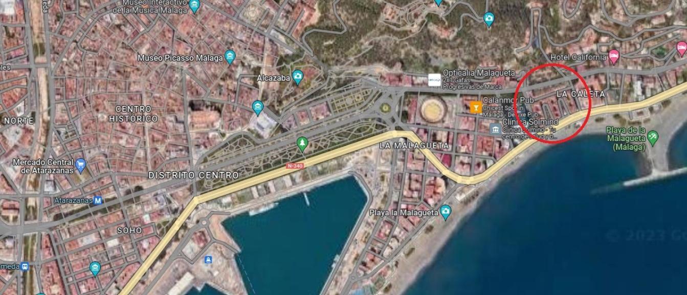 Primera Linea De Playa - Málaga Kültér fotó